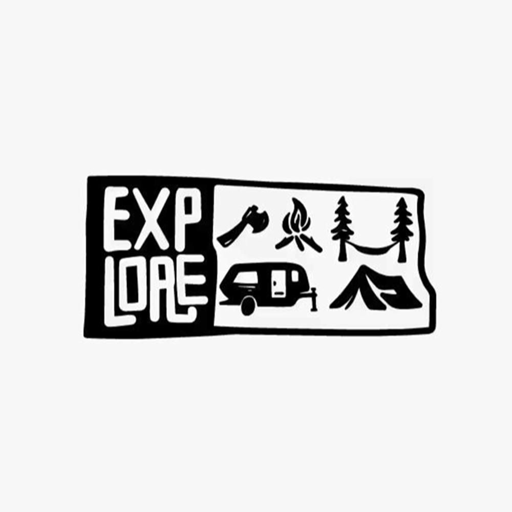 Outdoor Adventure Rv - Adventure Ready Vinyl Autostickers Waterdichte stickers