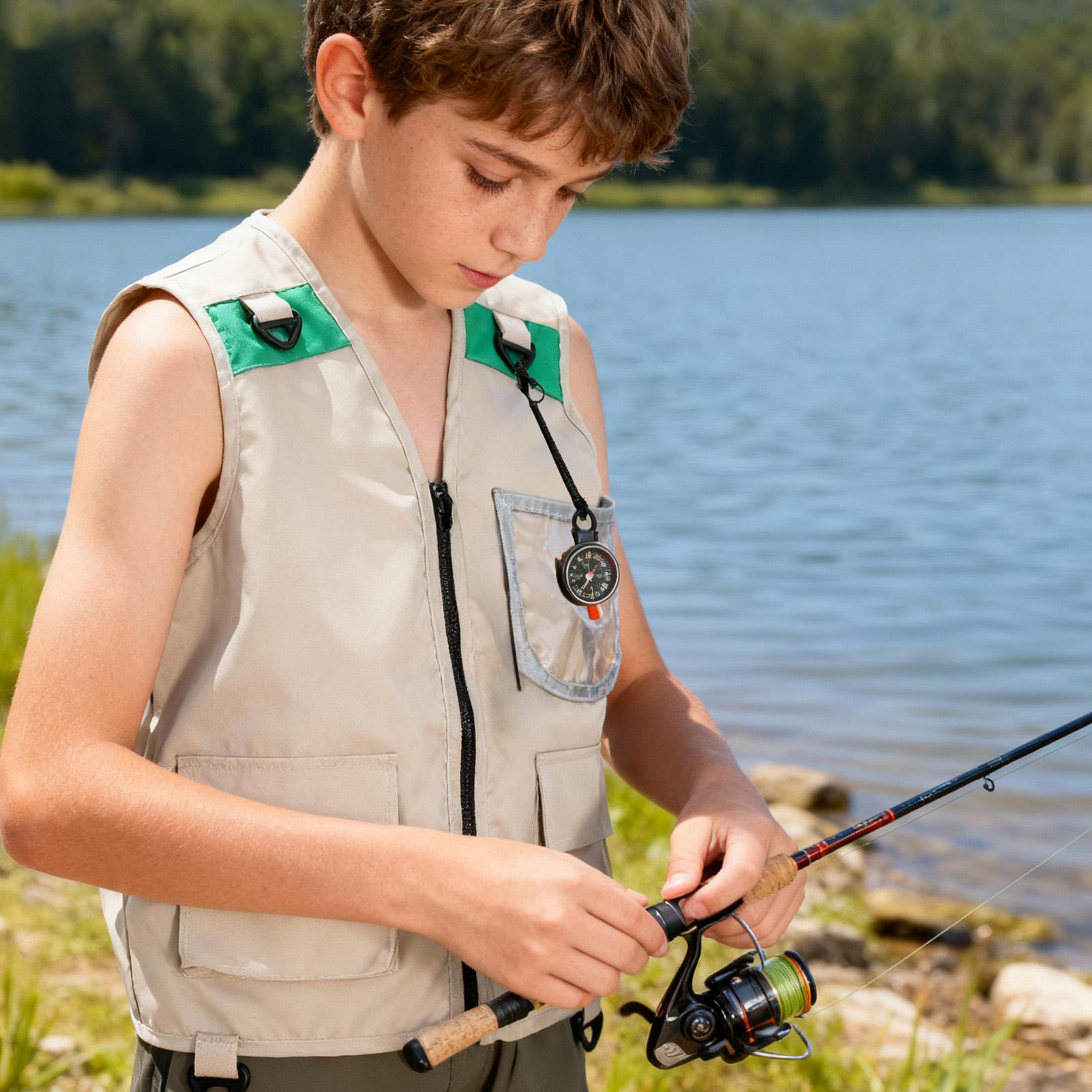 Outdoor Adventure Kids Party - Visvest Kinderen Explorer Vest Outdoor Avontuurkleding