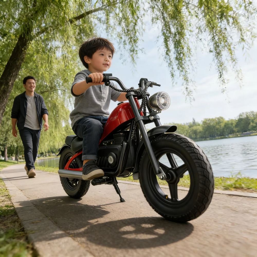 Outdoor Youth Adventure - 48V Elektrische Dirtbike voor Kinderen, Krachtige