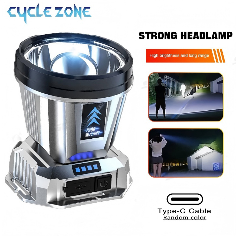 Outdoor Adventure Zone - Draagbare koplamp Hoofdzaklamp TYPE-C Oplaadbare koplamp