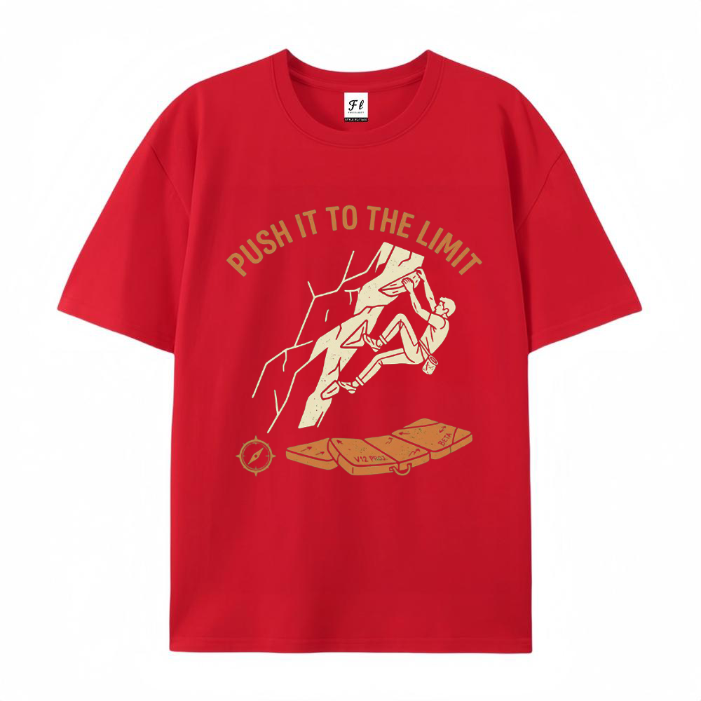 Heren Klim T-shirt met Grafisc - Outdoor Youth Adventure recensie en prijs