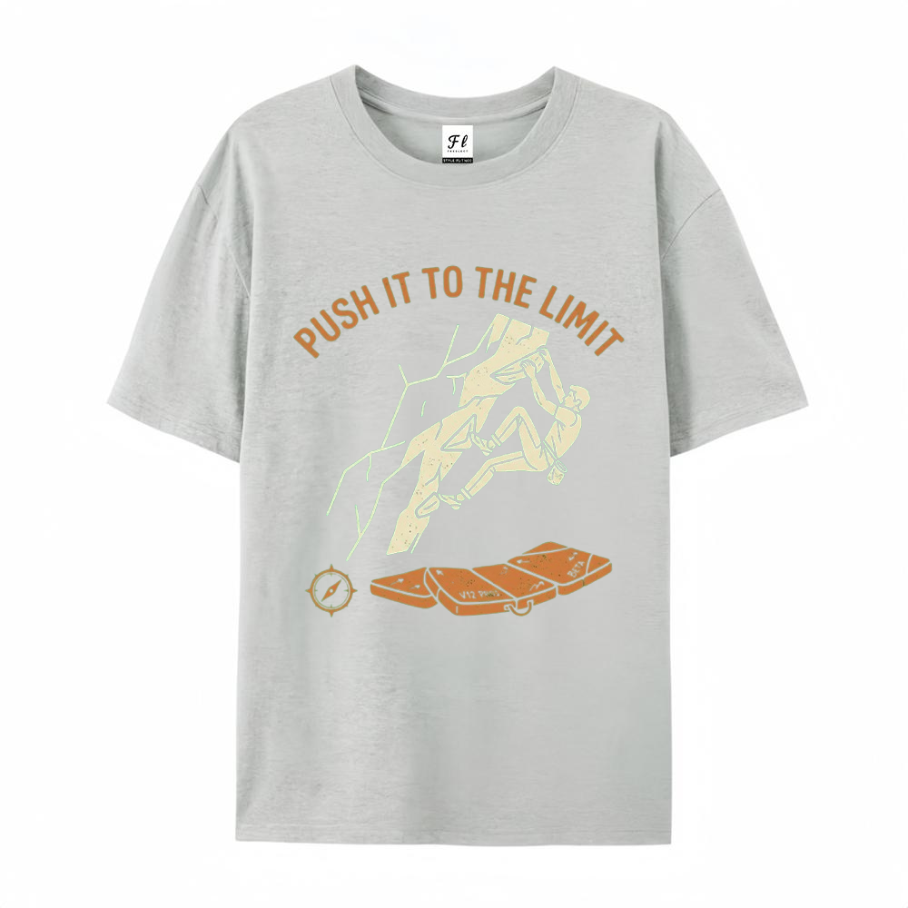 Heren Klim T-shirt met Grafisc - Outdoor Youth Adventure recensie en prijs